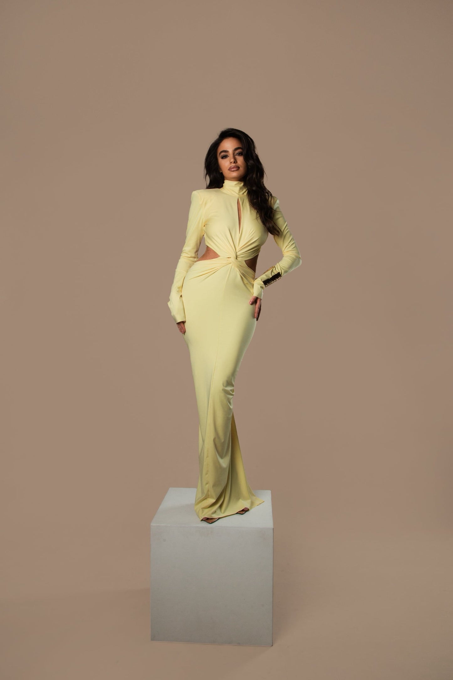 Robe Aura Jaune Clair