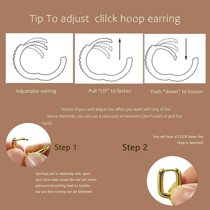 Boucles Cefiri Dorées